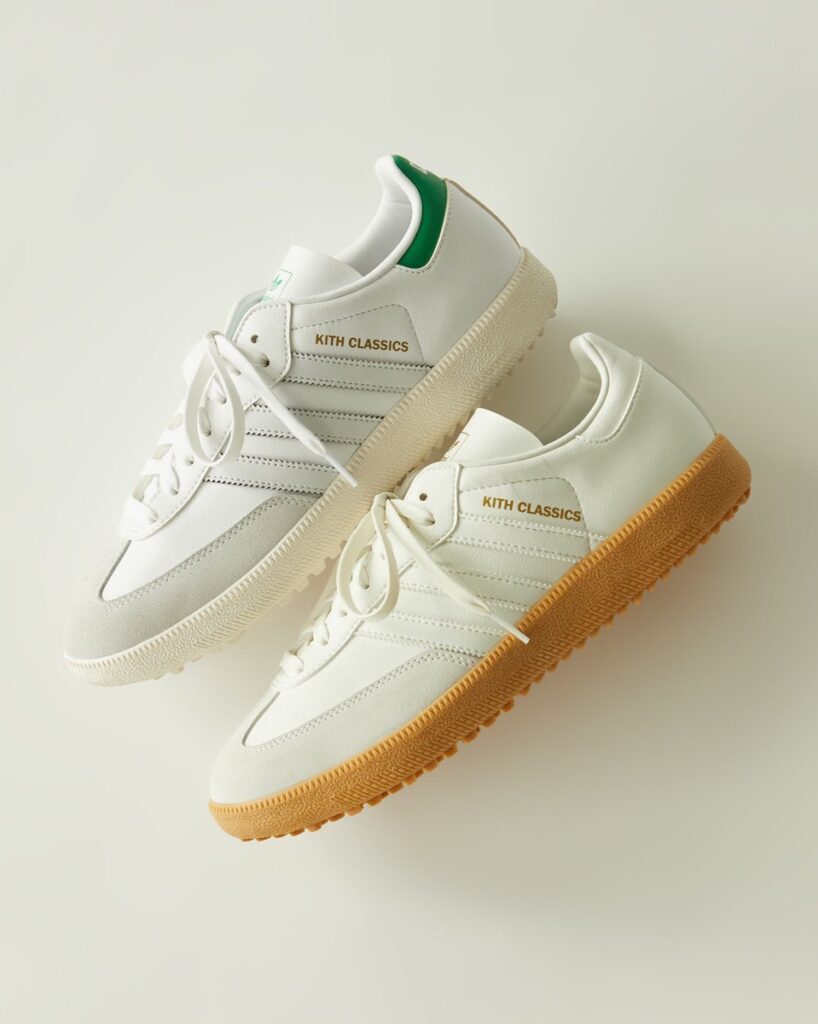 KITH × adidas Originals Samba Golf Tint Classic White IG5709 