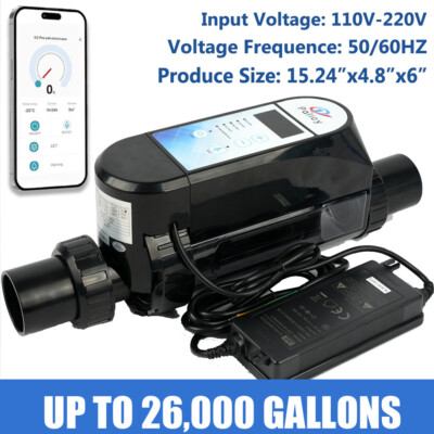 Salt Water System chlorinator for Above Ground Swimming Pool up to 26400 Gallon