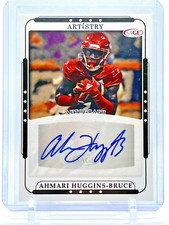 2023 Sage Artistry Black Parallel Auto Ahmari Huggins-Bruce #ART-AHB RC