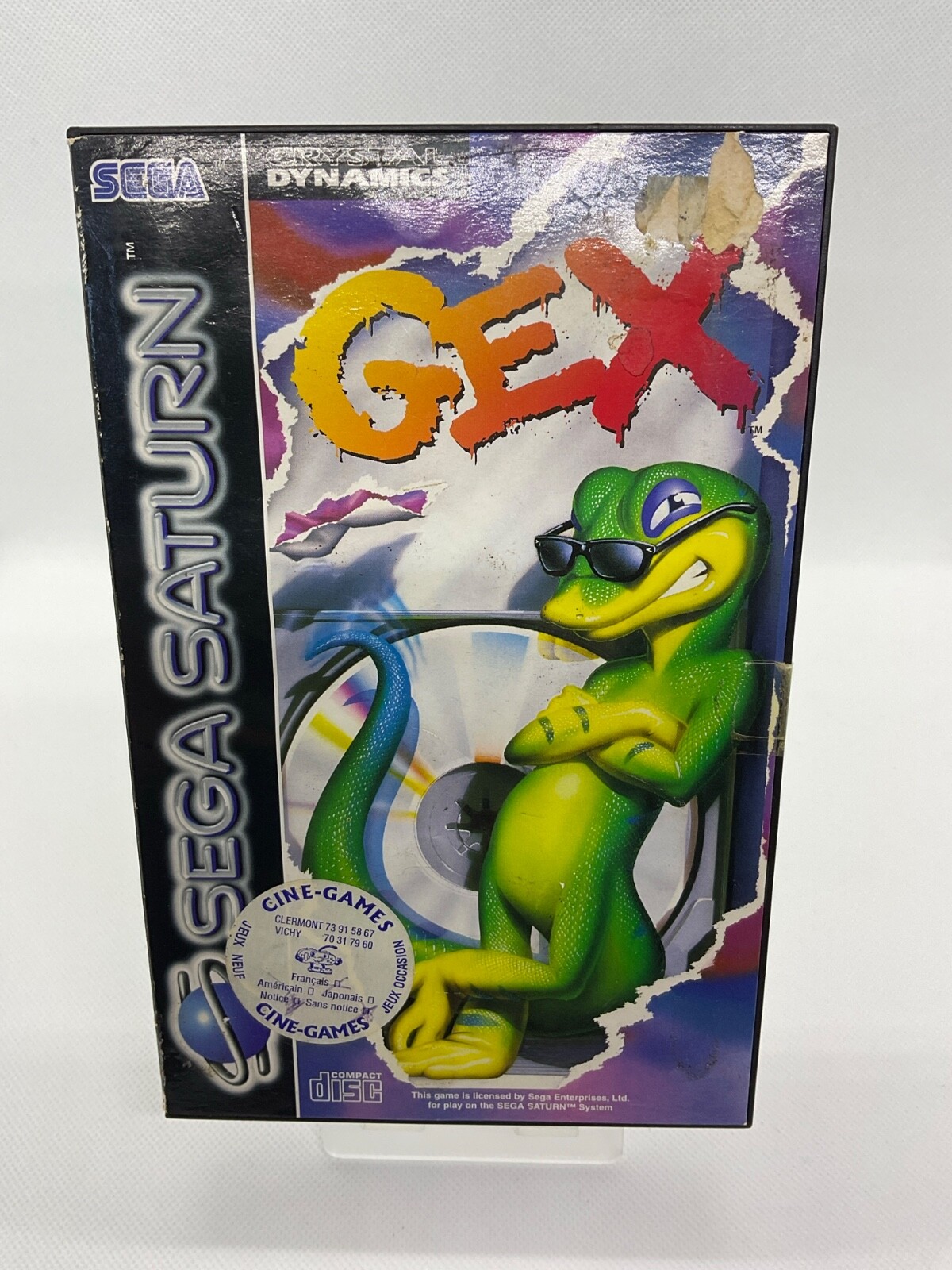 Jeux Sega Saturn Gex Bon Etat PAL Envoie rapide et sous bulles