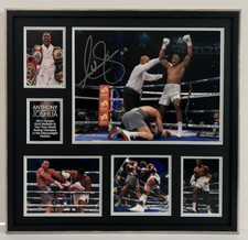 Anthony Joshua Two-Time Heavy Weight Boxing Champion Signed Framed Display +Cert