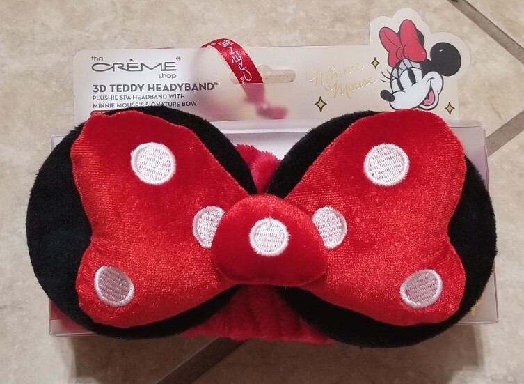 Disney Minnie Mouse Spa Headband  + Bow Belt - Vegan Leather XL 44” - 53” NWT Disney Minnie Mouse Americana Patriotic 4th of July Bow  main image 4