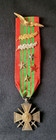 WW2 Original Set Französisches Kriegskreuz 1939-1945 Pilot Palmen Adlerflügel Schlachten