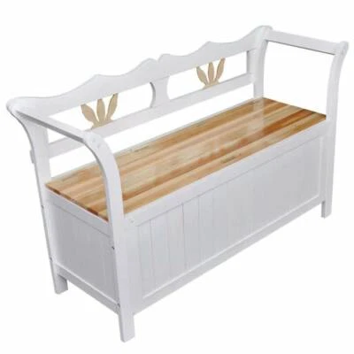 Vidaxl Storage Bench 126x42x75 Cm Sku 60765 Free Delivery