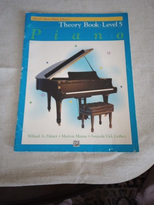 Alfred's Basic Piano Library Piano Theory Book Level 5
