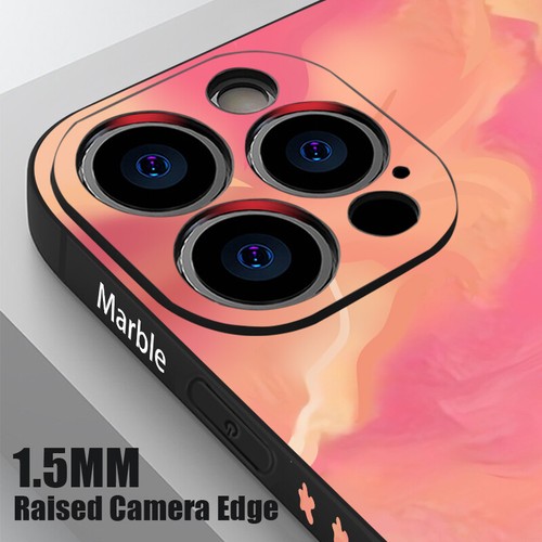 For iPhone 16 15 14 Pro Max 13 12 11 XS 8 7 Plus Marble Lanyard Case TPU Cover - Picture 10 of 24