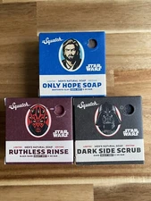 Dr. Squatch STAR WARS I and STAR WARS II Briccs Set Of 3