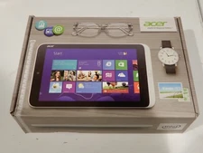 Box for Acer Iconia W3-810-1600 Silver Tablet - Empty Box - TABLET NOT INCLUDED