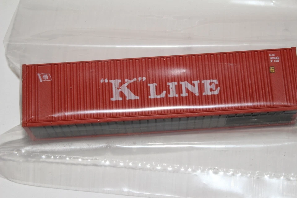 WALTHERS N SCALE #933-3404 40' HI-CUBE CONTAINER "K" LINE, NEW IN PACK - Image 4 of 4