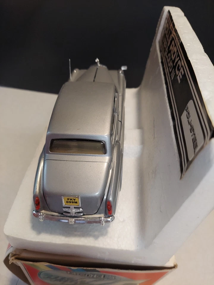 Vintage Polistil 1/30 - Rolls Royce Silver Cloud III Caja Original Coche Automóvil Foto 4 de 4