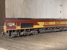 Bachmann 32-735 OO Gauge Class 66 66209 EWS Weathered DCC Fitted Boxed