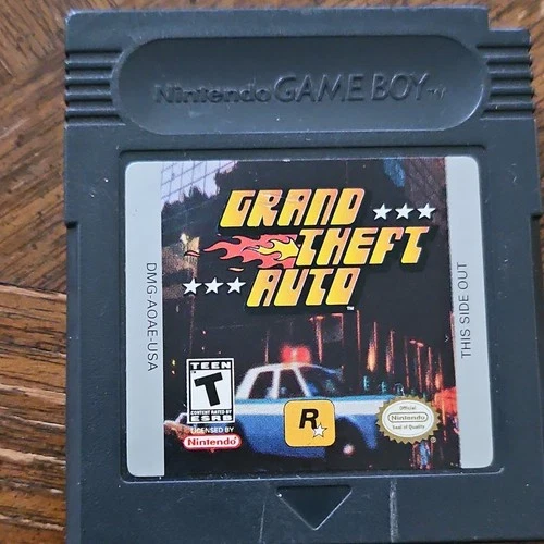 Nintendo Game Boy Grand Theft Auto Rockstar Games T NTSC-U/C Cartridge