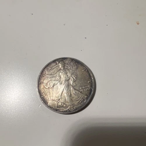 2003 1 oz Silver Coin .999 Fine Liberty Walking Half Dollar