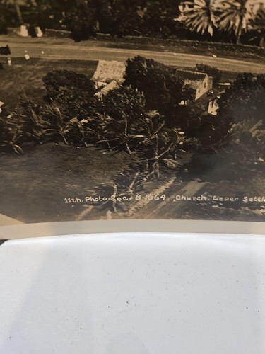 1924 Molokai Hawaii Leper Settlement Vintage Aerial Original Photo ~7x9.5 - Picture 6 of 9