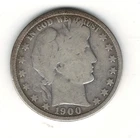 1900-0 BARBER HALF DOLLAR ( NEW ORLEAN ) NICE DETAIL