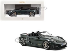 2023 PORSCHE 718 SPYDER RS WEISSACH PACK FOREST GREEN 1/18 MODEL BY NOREV 187272