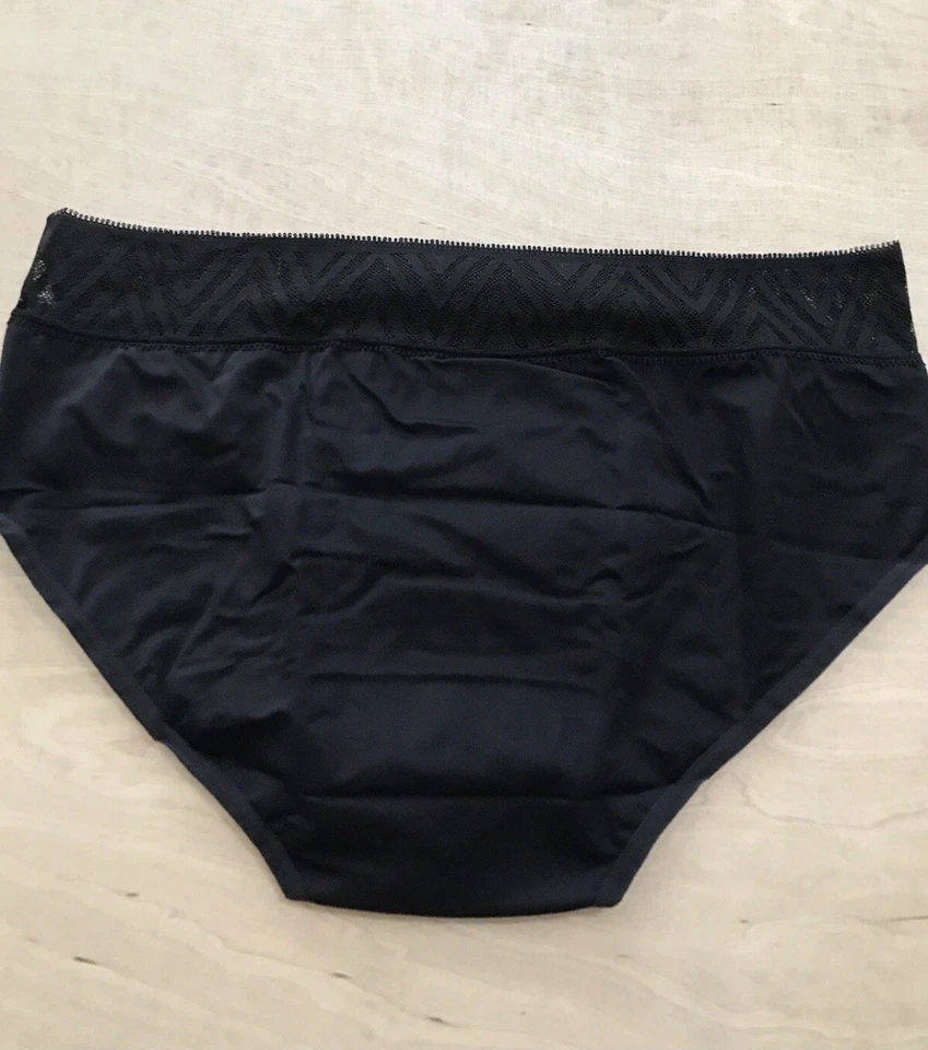 Thinx Hiphugger Leak Proof Period Panties Size M Black NWT - Image 4 of 4