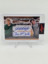 2025 Leaf Electrum John Daly Chris McDonald Dual Auto 5/10 SHOOTER MCGAVIN