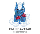 Webkinz Classic Rockerz Horse Pet Code Only