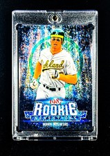 Mark McGwire RARE ROOKIE SENSATIONS SPARKLE REFRACTOR INSERT Athletics