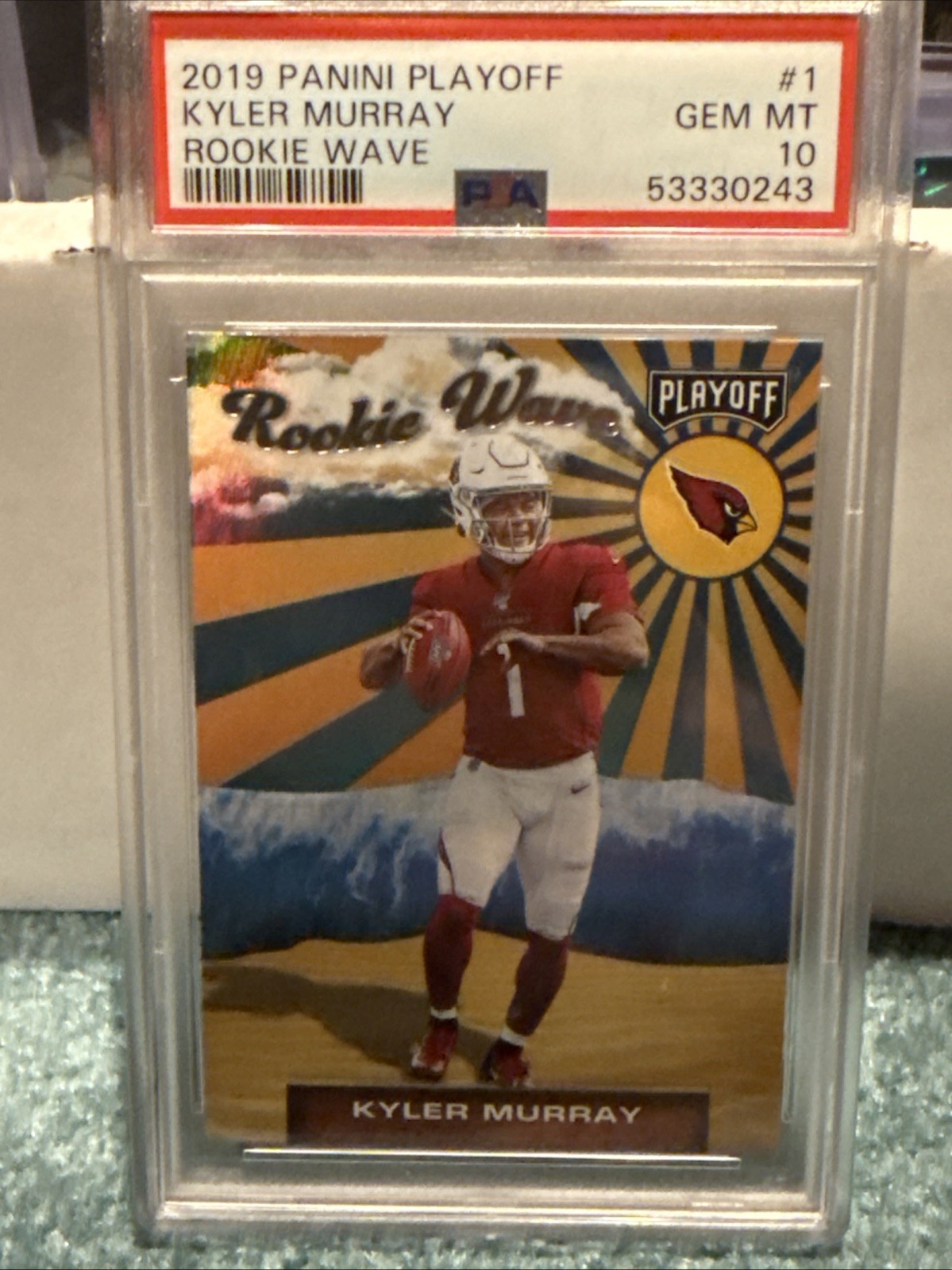 Kyler Murray Panini Playoff Rookie Wave #1 Base