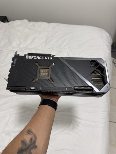ASUS ROG Strix OC GeForce RTX 3090 24GB Black GDDR6X Graphics Card Used - Bild 3 von 6
