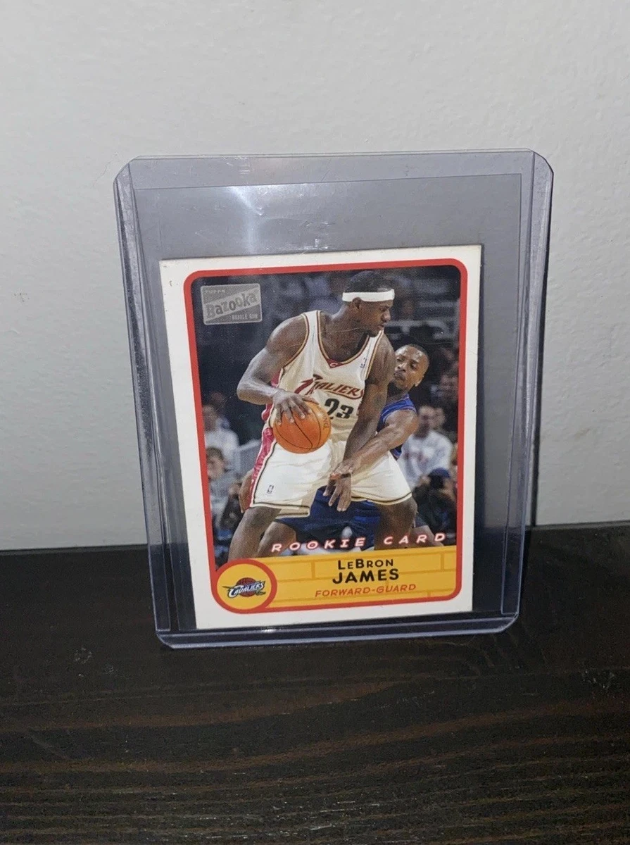 Bazooka LeBron James Basketball Sports Trading Card Singles for