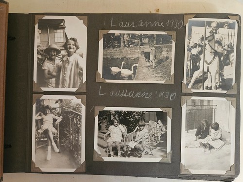 1930s photo album scrapbook id'd family ( lyman) Rochester 159 photos !
