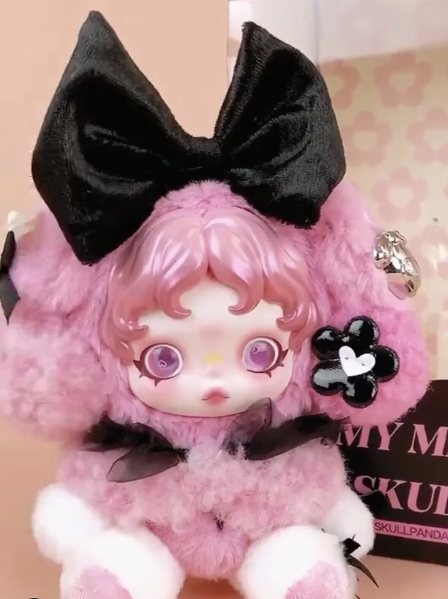 Authentic Skullpanda x My Melody & Kuromi Series Figure Toy Gift