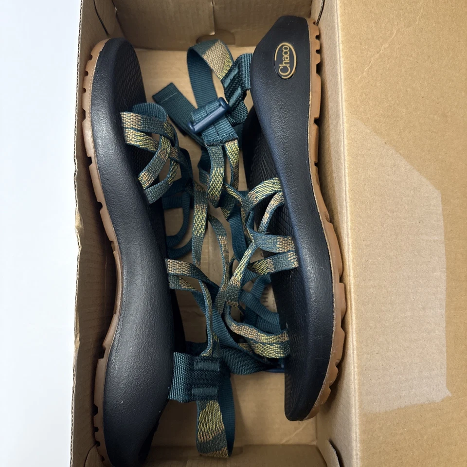 Chaco ZX2 Classic Womens Size 8 Sandals Dagger Green Strappy Outdoor Hiking - Image 3 of 4