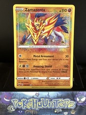 Pokemon Card ZAMAZENTA 102/185 Vivid Voltage Amazing Rare Near Mint