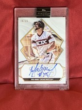 2022 Topps Luminaries Jose Abreu Hit Kings Career High Hits Auto /15