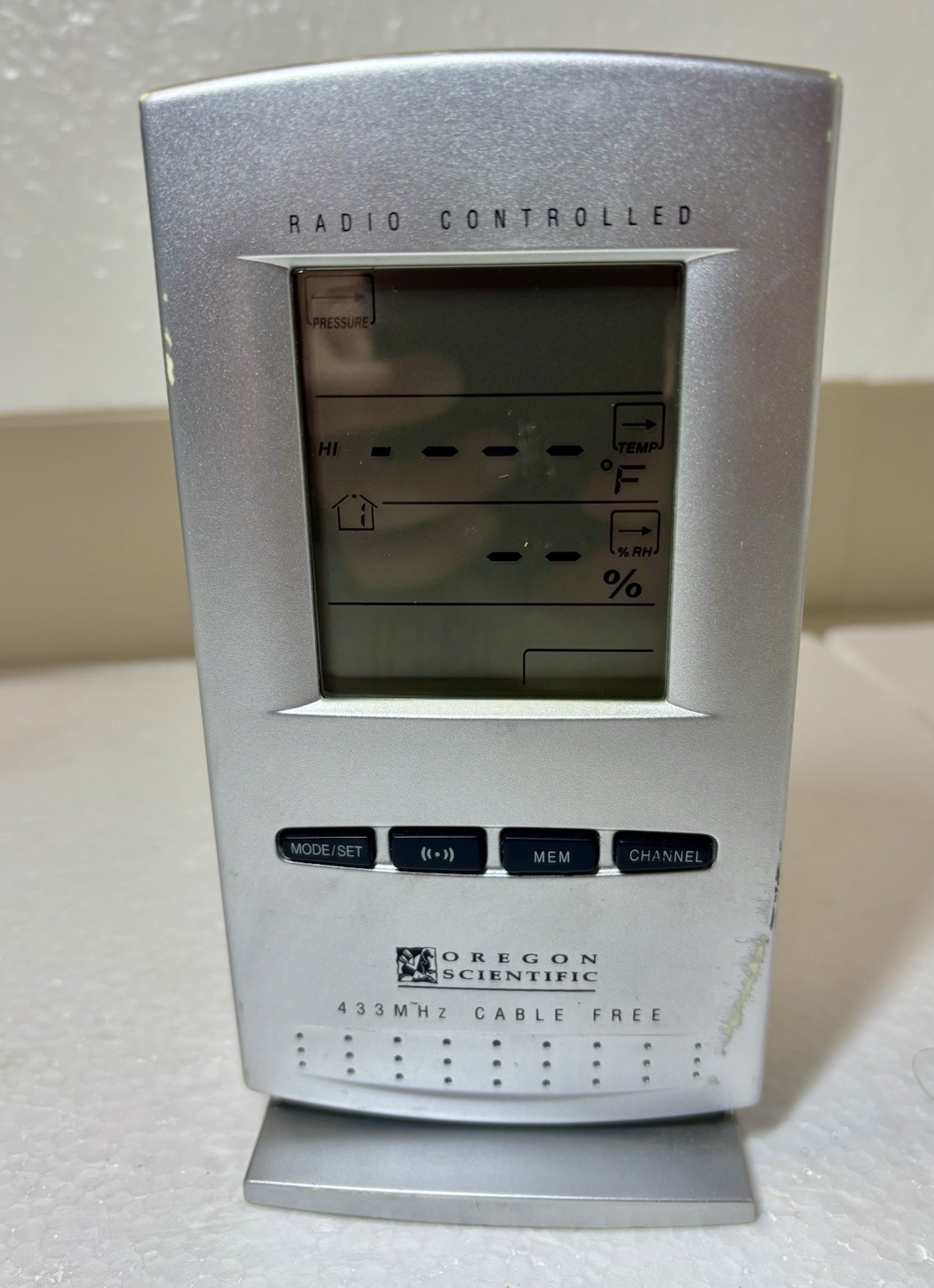 Thermometer Hygrometer Clock
