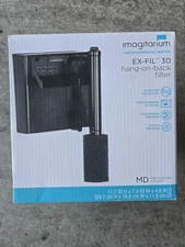 Imagitarium Ex-Fil 30 Hang-On-Back Aquarium Filter Open Box