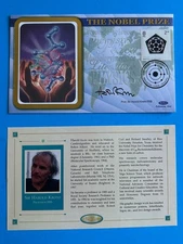 Harold Kroto (Nobel Prize Chemistry) Hand Signed UK Nobel Prize First Day Cover