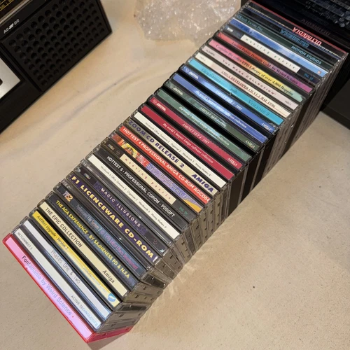 Commodore Amiga & CD32/ CDTV PD Original Collection as Pictured x 30