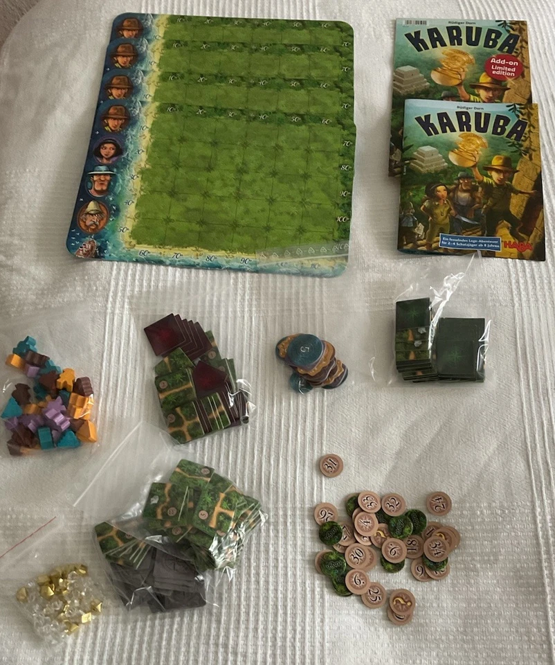 1a, HABA, Karuba,Brettspiel, nom.Spiel des Jahres 2016, neuw. 8-99, 2-4 Spieler - Bild 2 von 3