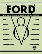 Ford Engine And Chassis Shop Manual V8 Repair 1932 1933 1934 1935 1936 Service Ford Engine And Chassis Shop Manual V8 Repair 1932 1933 1934 1935 1936 Service