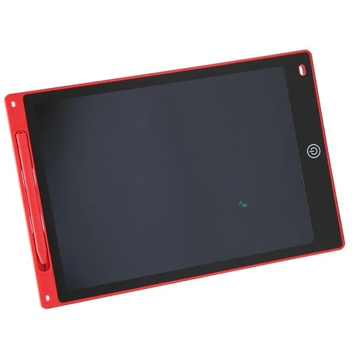 (Red)AKLOSIPY LCD Writing Tablet For Kids - 12 Inch Color Screen Erasable Doodle