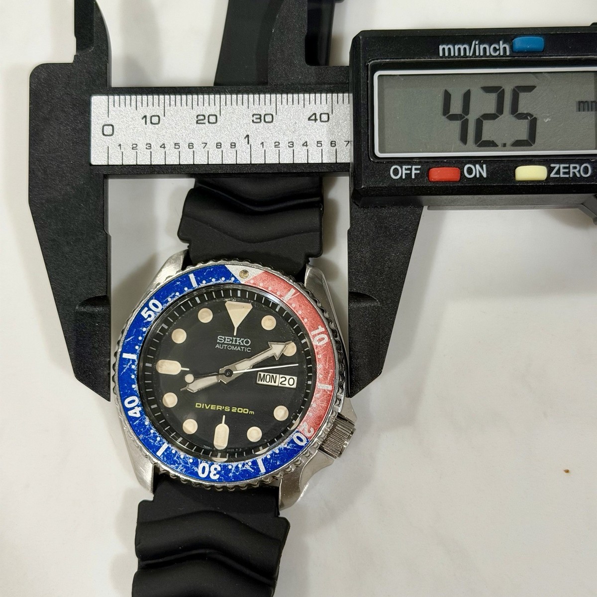 VTG Seiko Pepsi Bezel SKX009 Men's 42mm Diver Watch Automatic All