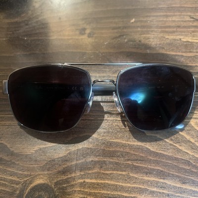 Ray-Ban RB3663 004/71 60-17 Men's Rectangle Sunglasses