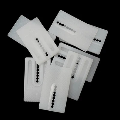8pcs Toilet Shims Leveling Shims 49*29*6.5mm High-quality Stackable Transparent - Image 1 of 4
