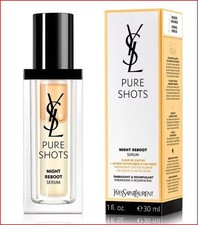 YSL Yves Saint Laurent Pure Shots Night Reboot Serum 1 Oz Same Day Shipping