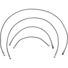 Drag Specialties Universal Stainless Steel Brake Line - 24in. Motorcycle 824