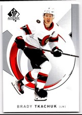 2024-25 SP Authentic Brady Tkachuk Ottawa Senators #21
