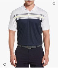 Callaway Mens Moisture Wicking Opti-Dri Golf Polo Shirt Peacot Blue Green NEW 