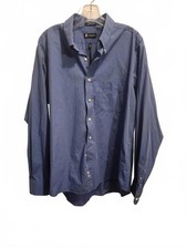 Chaps Classic Fit Blue Formal Long Sleeve Shirt. Mens Size 17 1/2 36/37.
