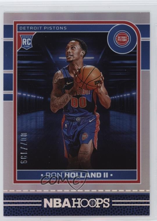 2024-25 Panini NBA Hoops Rookies Silver 7/199 Ron Holland II #235 4z8