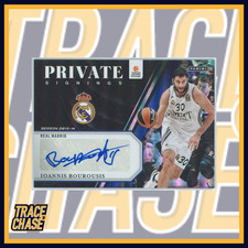 2024-25 Panini EuroLeague Basketball Ioannis Bourousis Private Signings (B)