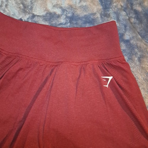 Womans Gymshark Skort Small Burgandy - Picture 2 of 5